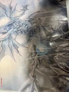 遊戯王　白き龍の威光　プレイマット　遊戯王の日