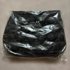 ブラックパンダ　ROOTOTEキルティングトートバッグ ブラック 22x32cmのサムネイル