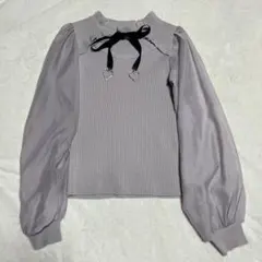 ROJITA リボン付き　長袖ニットのサムネイル