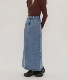 GIUNON　long denim skirt / ロングデニムスカート