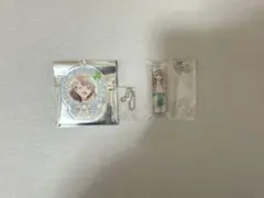花里みのりアクリルスティックキーホルダー＆ロゼット風アクリルチャーム