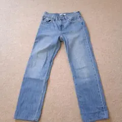 Levi'sライトブルーストレートデニムパンツ