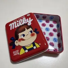【空き缶】ぺこちゃん　ミルキー キャラクター缶