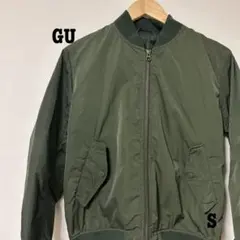 GU MA-1ジャケット オリーブグリーン　ブルゾン