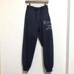 Reebok スウェットパンツ 黒 ジャージ 裏起毛 サイズ170