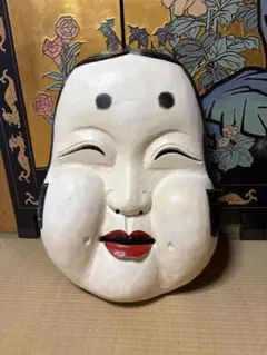 セール（31日まで）能面　十六（じゅうろく）　能「敦盛（あつもり）」 セール（31日まで）能面 十六（じゅうろく） 能「敦盛（あつもり