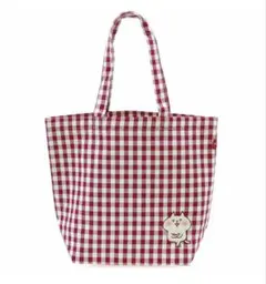 カナヘイ トートバッグ チェック柄