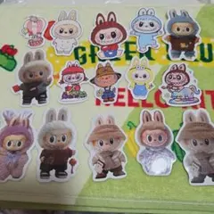 ラブブ　ステッカーシール 15枚セット