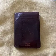 TAKEO KIKUCHI 二つ折り財布 ダークブラウン