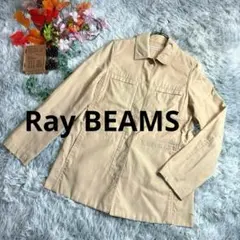 Ray BEAMS　アシントリックカラーシャツ　ブラウス　コットン素材　薄手素材のサムネイル
