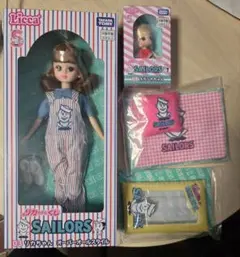 リカちゃんくじ セーラーズ オーバーオールスタイル人形セット