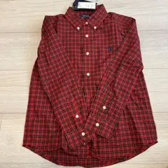 ラルフローレン　未使用タグ付き　チェックシャツ　130