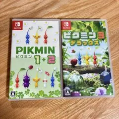 Switch版　ソフト　ピクミン1+2 ピクミン3