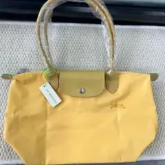 【新品】LONGCHAMP ルプリアージュ トートバッグ プレゼント イエローのサムネイル