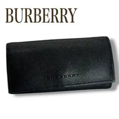 新品未使用 正規品 BURBERRY ノバチェックキーケース ブラックB004
