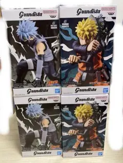 NARUTO Grandista ナルト サスケ ミナト カカシ 4箱まとめ売り - メルカリ
