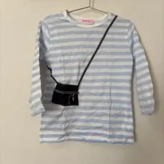 familiar ファミリア ボーダー 七分袖カットソー 120