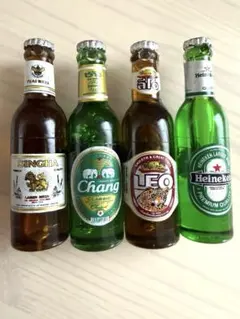 マグネット ミニチュア キーホルダー ビール タイ ハイネケン チャンビール