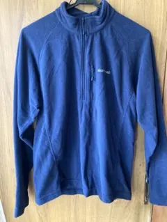 montbell フリース ハーフジップ メンズM ネイビー