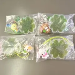 匿名配送！シークレットクローバーストラップ 4こセット②