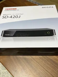 도시바 레자 DVD 플레이어 SD-420J 본체, 리모콘 등