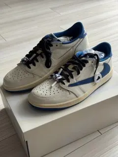 【新品未使用】トラビス×フラグメントOG セイル/ミリタリーブルー 27.5cm