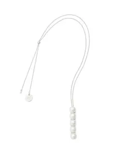 AVENIRETOILE パールデザインバーネックレス