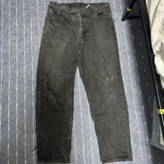90S USA製 Levi's 550 ブラックデニム W34 L30