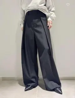 BEAUTY&YOUTH サイドライン ラップパンツ MD.GRAY Sサイズ