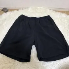 黒　ショートパンツ Lサイズ　ユニクロ
