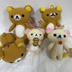 当時物✨】リラックマ マスコットキーチェーンまとめ売り タグ付き 未