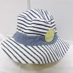 サニーランドスケープ　ストライプ柄 ベビー帽子