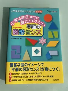 小学4年生までに身につけたい 【平面の図形センス】　中学受験準備 未使用品