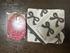 Afternoon Tea リボン柄タオルハンカチ 手鏡のサムネイル