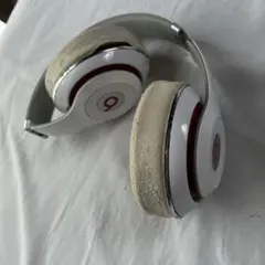 고장·부품용 Beats ヘッドホン ホワイトレッド