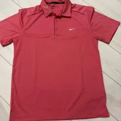 Nike Golf DRI-FIT 赤 M ポロシャツ