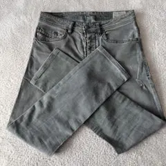 ディーゼルストレートデニム グレー