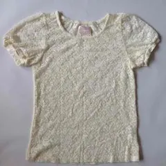 emsexcite白レースTシャツ（未使用）