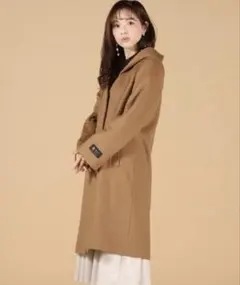 ロングコート キャメル系　クイーンズコート　QUEENS COURTのサムネイル