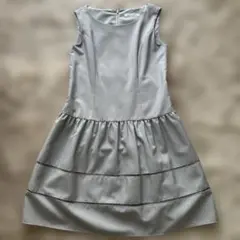 M-premier BLACK ノースリーブワンピース 38 水色