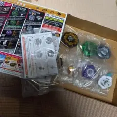 美品】メタルファイトベイブレード ビルゴ 100B クリアVer.（青）初期