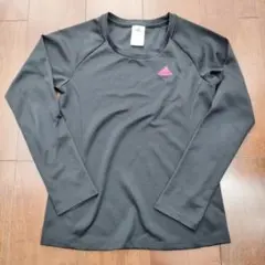 adidas 長袖 インナーシャツ 黒　climalite