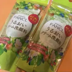 FANCL うるおいクリーム洗顔料 おためしサイズ 2個セットのサムネイル