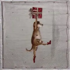 ꕤ︎︎·͜· ︎︎ Xmas動物1⑲・ 3枚セットペーパーナプキン