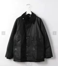 ★ほぼ未使用品★BARBOUR BEDALE ワックスドジャケット　オリーブ40
