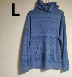 CONFIRM メンズパーカー　ブルー系