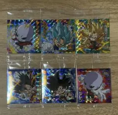 ドラゴンボール ウエハースシール Wシリーズまとめ売り GR6枚