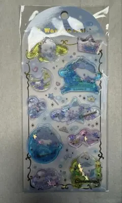 正規品　サンリオ　ウォーターインシール　water in seal シナモロール