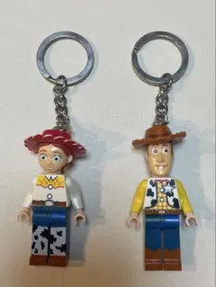 【LEGO】ウッディ ジェシー キーホルダーセット