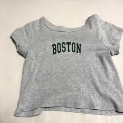 ブランディーメルビル　BOSTON ロゴ 半袖 Tシャツ グレーのサムネイル